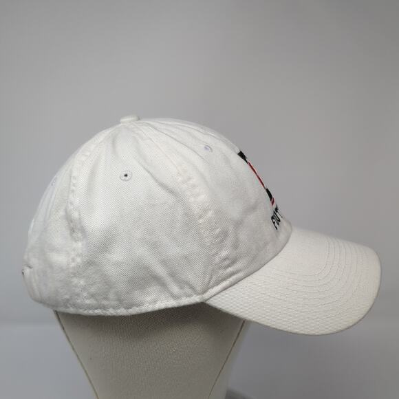D Football Slideback Hat White One Size Embroidered Nike Heritage86 - Picture 5 of 10